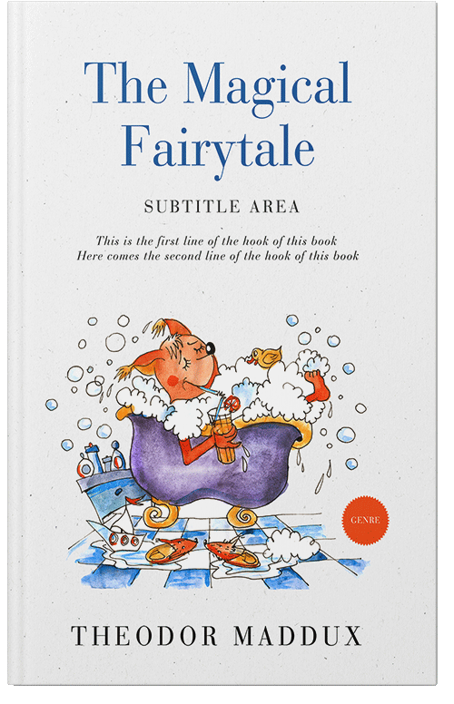 Front view of Athens Gray #5781 - Premade Fantasy Book Cover