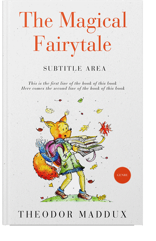 Front view of Desert Storm #5785 - Premade Education Book Cover