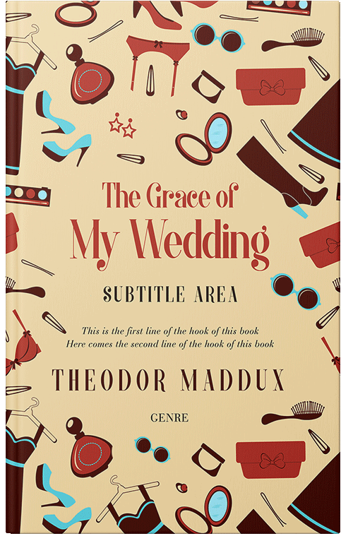 Front view of Sidecar #5791 - Premade Abstract Book Cover