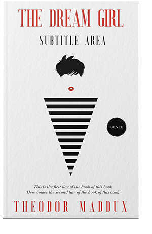 Pre Made Book Cover Wild Sand