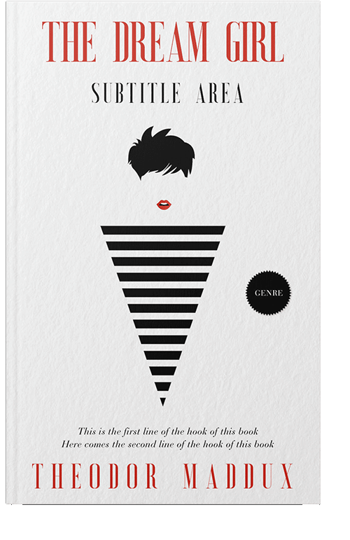 Front view of Wild Sand #5799 - Premade Abstract Book Cover