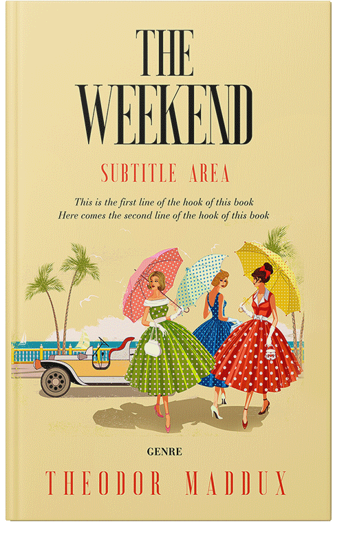 Front view of Premade Chick Lit Book Cover - New Orleans