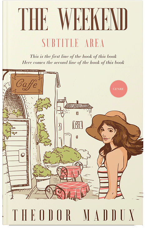 Front view of Rum Swizzle #5805 - Premade Travel Book Cover