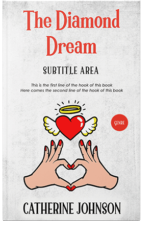 Pre Made Book Cover Pampas