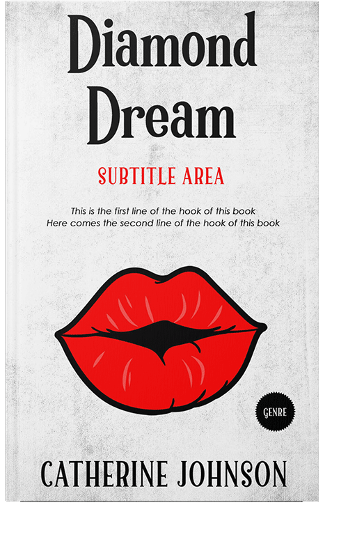 Front view of Cod Gray #5807 - Premade Teen & Young Adult Book Cover