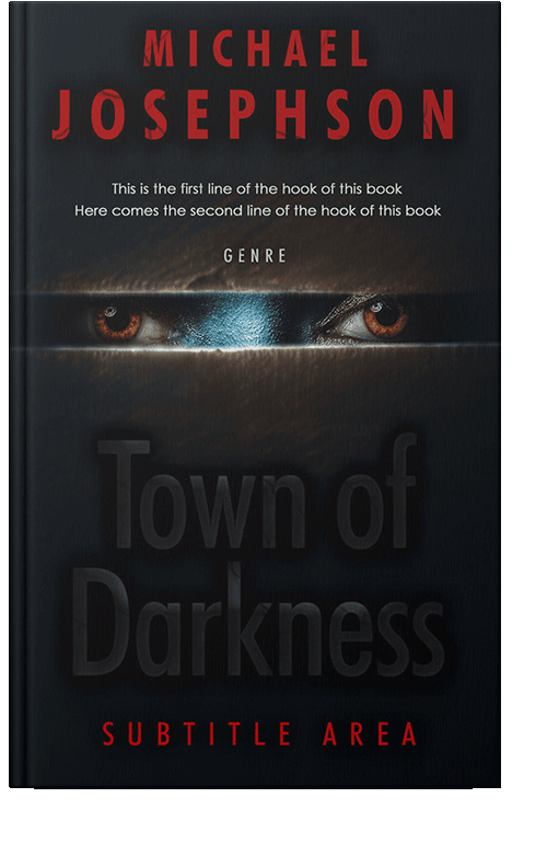 Front view of Bunker #5810 - Premade Horror Book Cover