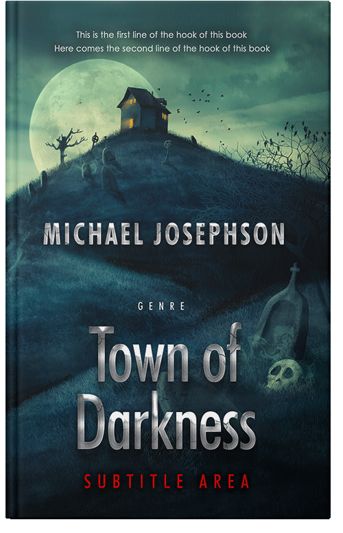 Front view of Firefly #5813 - Premade Horror Book Cover