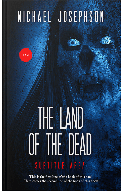 Front view of Black Pearl #5822 - Premade Mystery & Thriller & Suspense Book Cover