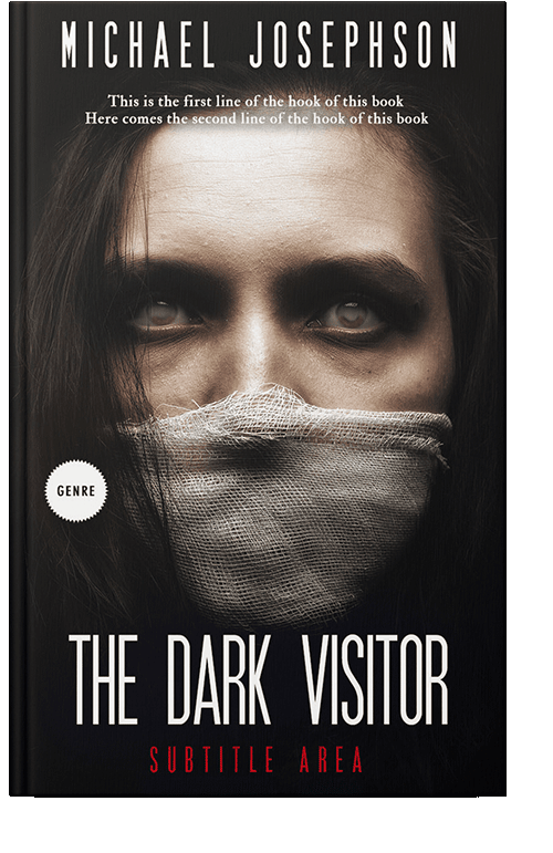 Front view of Rodeo Dust #5827 - Premade Horror Book Cover