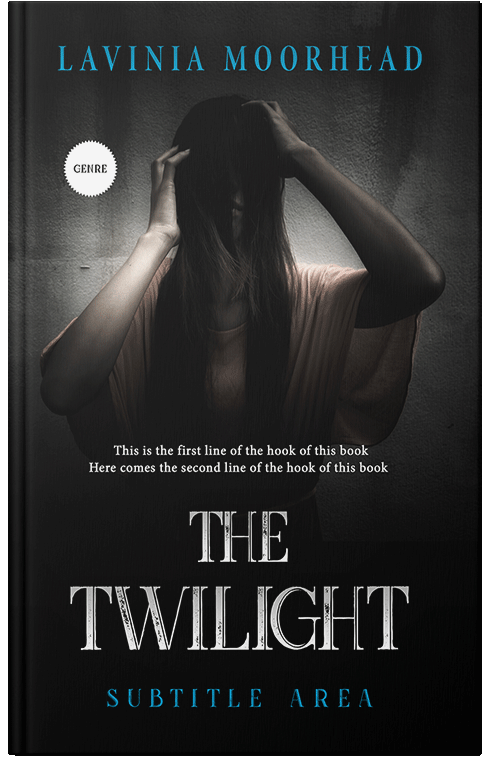 Front view of Cod Gray #5836 - Premade Mystery & Thriller & Suspense Book Cover