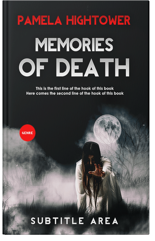 Front view of Woodsmoke #5841 - Premade Horror Book Cover