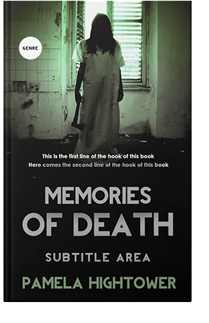 Pre Made Book Cover Sea Mist