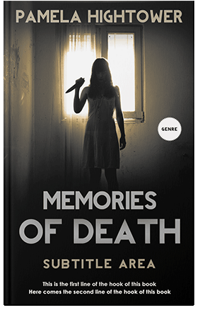 Pre Made Book Cover Soft Amber