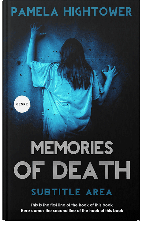 Front view of Ebony #5847 - Premade Mystery & Thriller & Suspense Book Cover | BookCoverZone