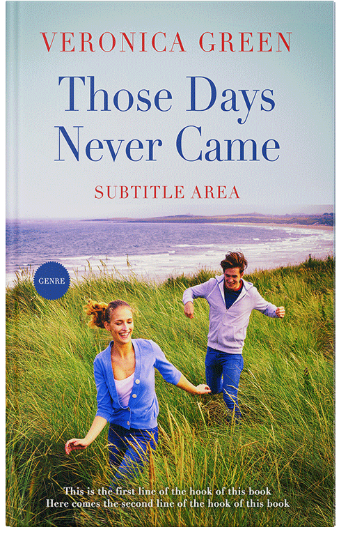 Front view of Premade Romance Book Cover - Mischka