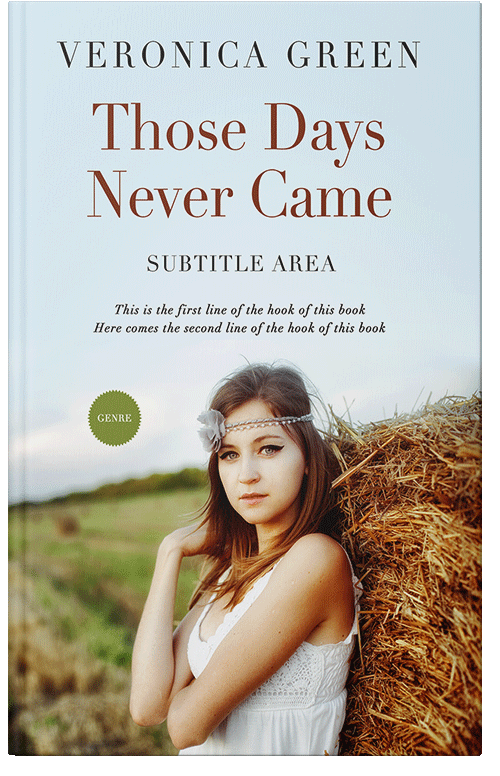 Front view of Mystic #5855 - Premade Teen & Young Adult Book Cover