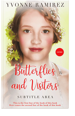 Pre Made Book Cover Janna