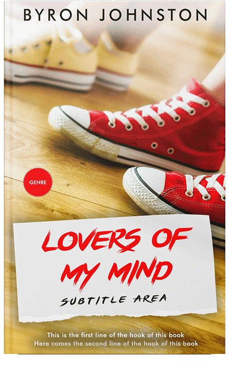 Front view of Bizarre #5874 - Premade Teen & Young Adult Book Cover