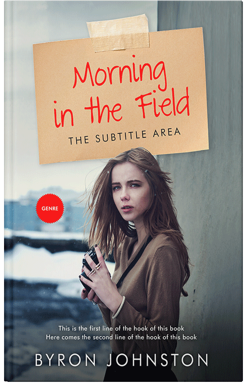 Front view of Premade Teen & Young Adult Book Cover - Akaroa