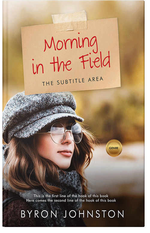 Front view of Premade Teen & Young Adult Book Cover - Tan