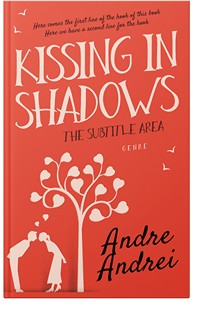 Pre Made Book Cover Cinnabar