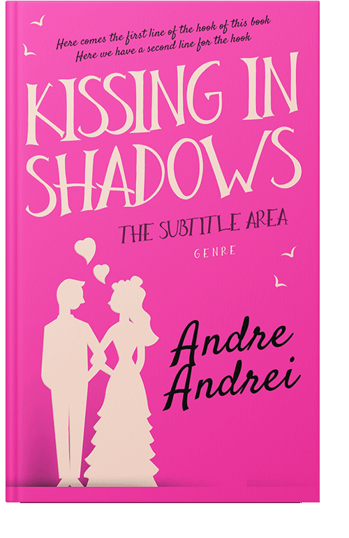 Front view of Brilliant Rose #6010 - Premade Romance Book Cover