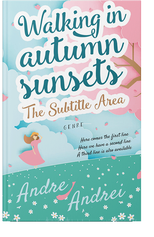 Front view of Keppel #6014 - Premade Romance Book Cover