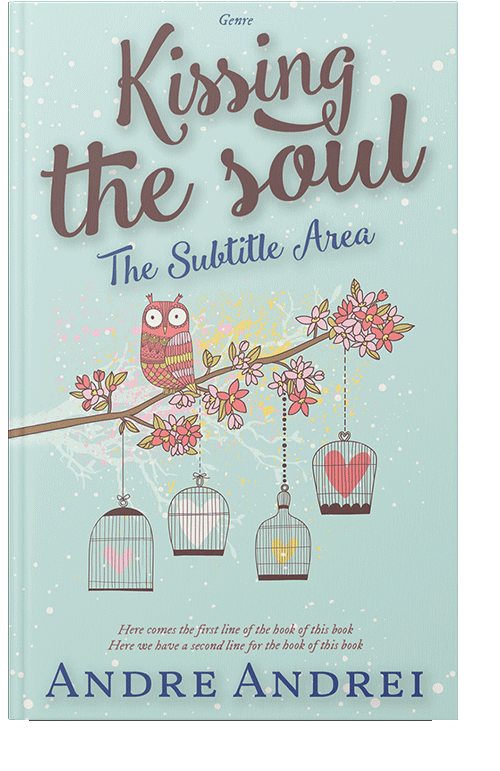 Front view of Edgewater #6018 - Premade Romance Book Cover