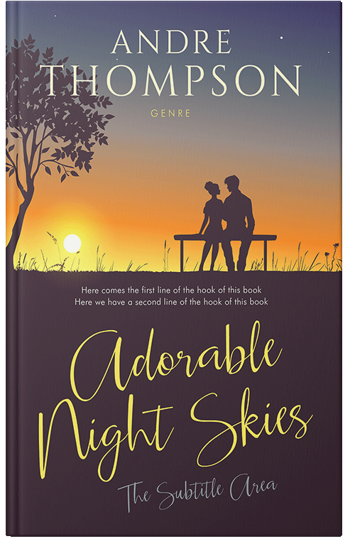 Front view of Matterhorn #6040 - Premade Romance Book Cover