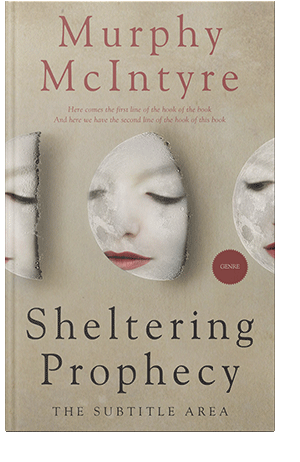 Pre Made Book Cover Bison Hide