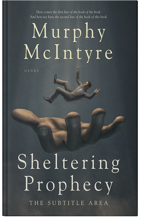 Front view of Cape Cod #6109 - Premade Business Book Cover