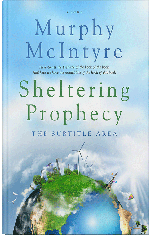 Front view of Spindle #6118 - Premade Science & Nature Book Cover