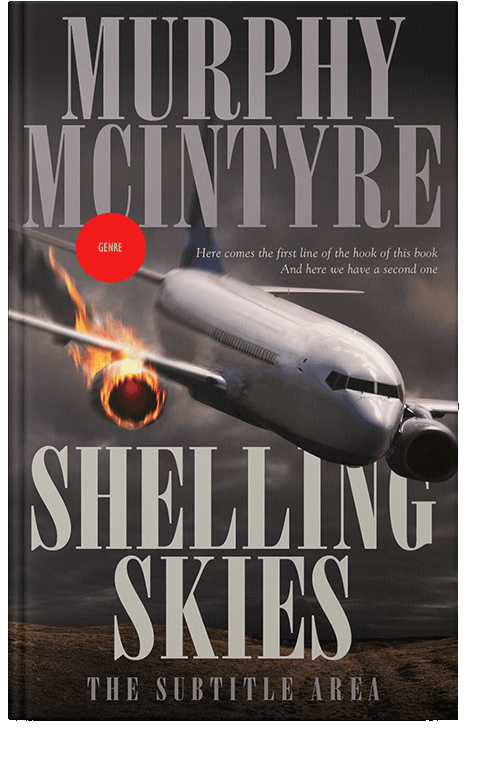 Front view of Dune #6123 - Premade Apocalyptica Book Cover