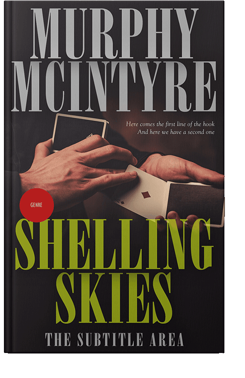 Front view of Cocoa Brown #6125 - Premade Mystery & Thriller & Suspense Book Cover