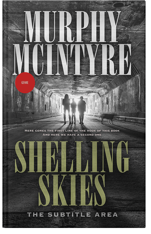 Front view of Foggy Gray #6126 - Premade Mystery & Thriller & Suspense Book Cover