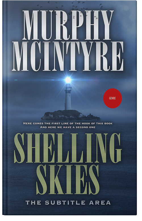 Front view of Premade Mystery & Thriller & Suspense Book Cover - Cloud Burst