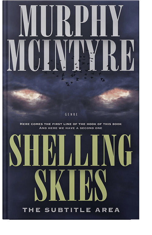 Front view of Foggy Gray #6129 - Premade Mystery & Thriller & Suspense Book Cover