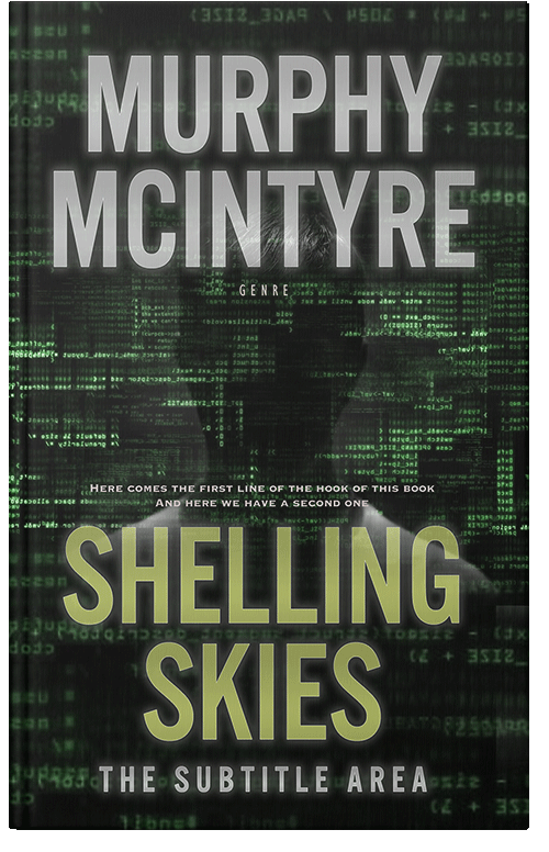 Front view of Premade Mystery & Thriller & Suspense Book Cover - Eagle