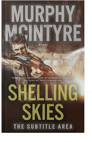 Pre Made Book Cover Chino