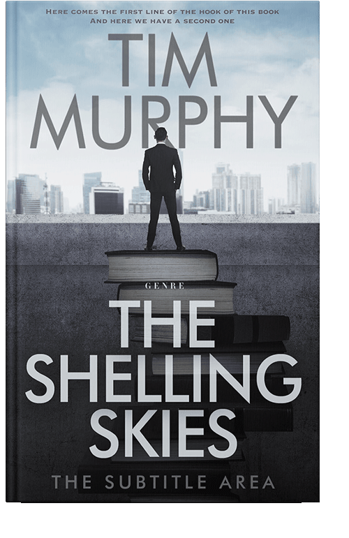 Front view of Mystic #6146 - Premade Business Book Cover