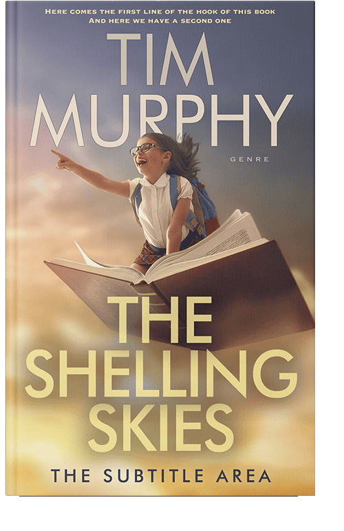 Front view of Indian Khaki #6147 - Premade Education Book Cover