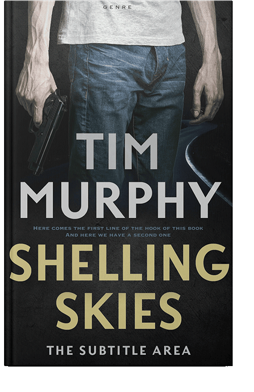 Front view of Foggy Gray #6149 - Premade Mystery & Thriller & Suspense Book Cover