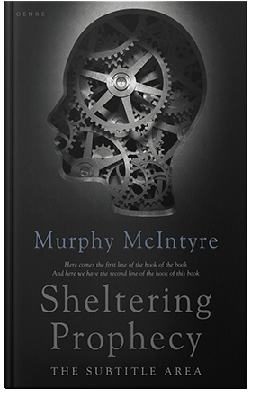 Pre Made Book Cover Cod Gray