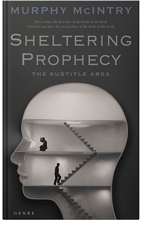 Pre Made Book Cover Cloudy