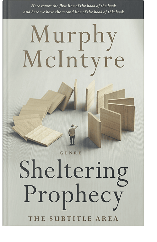 Front view of Moon Mist #6159 - Premade Self-Improvement & Self-Help Book Cover