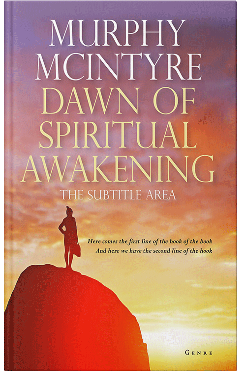 Front view of Premade Self-Improvement & Self-Help Book Cover - Turkish Rose