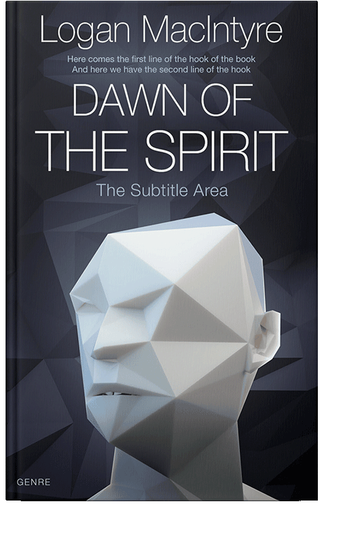 Front view of Loblolly #6165 - Premade Science Fiction Book Cover