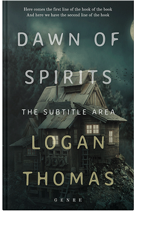 Pre Made Book Cover Outer Space