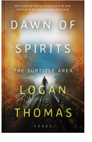 Pre Made Book Cover Driftwood