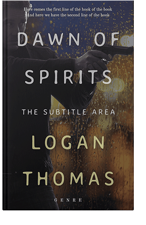 Pre Made Book Cover Thunder